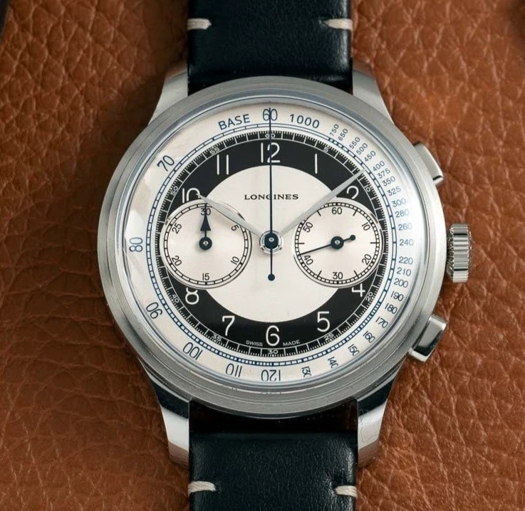 LONGINES Herren Uhr Heritage TUXEDO Automatik  Ref. L2.830.4.93.0   NEU FULL SET - Bild 1 von 1