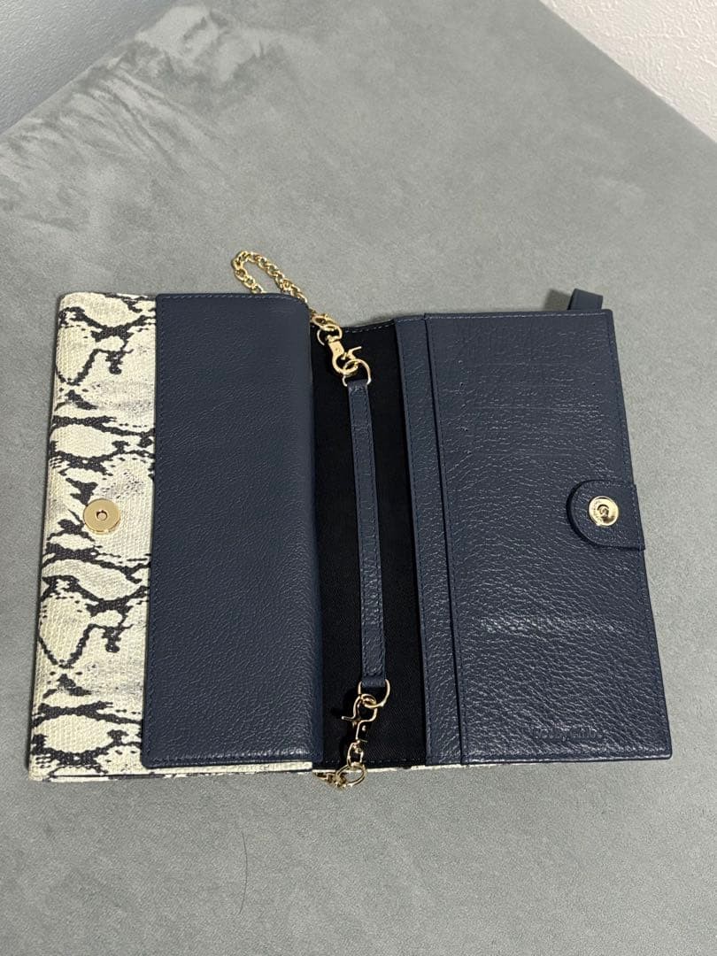 See by Chloe Shoulder Bag Python Leather Beige Na… - image 11