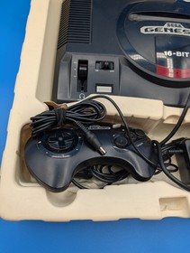 Sega Genesis Model One Complete In Rough Box - LOOK