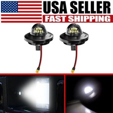 2pcs Led License Plate Lamp Replacement Assembly For F150f250f350 Tag Light 2pcs Led License Plate Lamp Replacement Assembly For F150f250f350 Tag Light