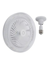 Image of Energetic Airflow Mini Enclosed E27 Ceiling Fan with Remote Convenience