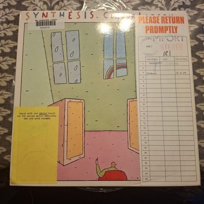 CLAUDE LARSON ''SYNTHESIS'' GERMANY VINYL LP 1980 VG+