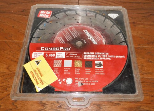 Grip Rite ComboPro 14" Combination Diamond Blade Supreme Saw Blade