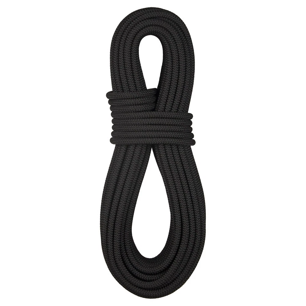 BlueWater Ropes 9.5mm x 50' SafeLine Static Rope - BK