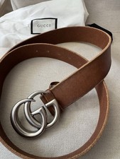 Gucci- Men’s Leather Cognac Brown Belt