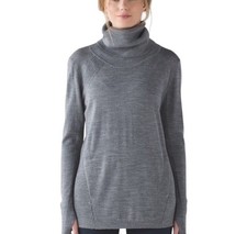 Lululemon Women s Sweat And Savasana Merino Wool Sweater Size 6