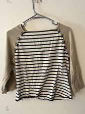 August Silk Women s Size L 3/4 Sleeve Knit Sh...