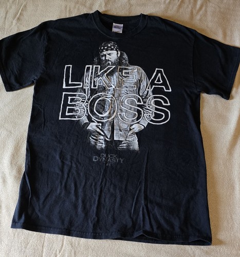 Duck Dynasty Like A Boss Willie Robertson Medium Size T-Shirt