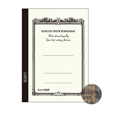 Apica CD Notebook CG53-WH A5 5mm Grid Silk Paper Thread-Bound New