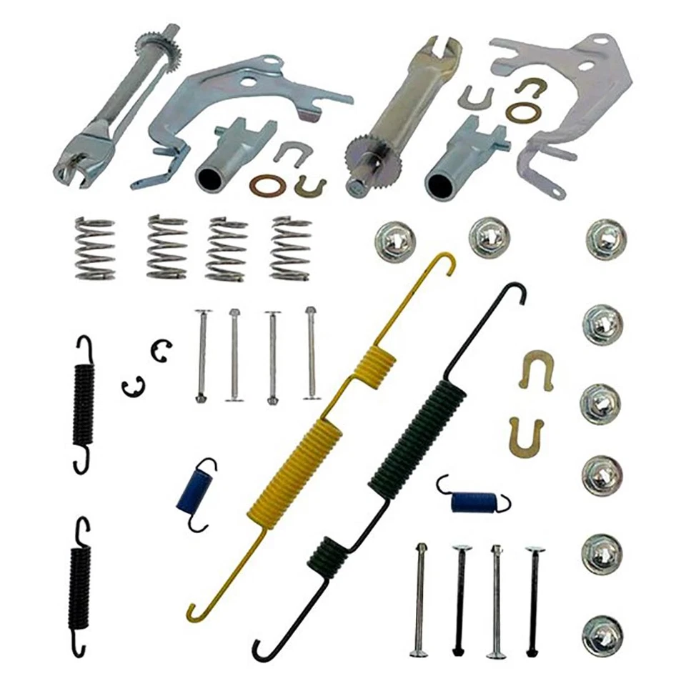 Kit de herrajes de tambores de freno y zapatas de freno trasero para Toyota Tundra 2000-2002 Foto 4 de 4