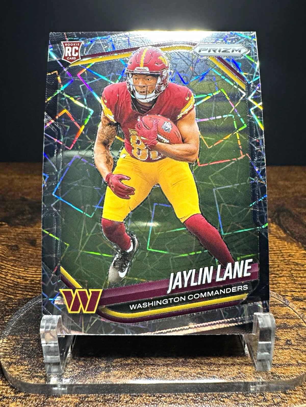 Panini Prizm 2025 Jaylin Lane Washington Commanders Rookie RC Football #356