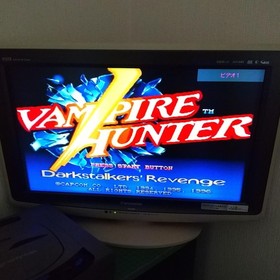 Sega Saturn Lot of 4 Game Marvel Super Heroes Vampire Hunter Virtua Fighter 2 SS