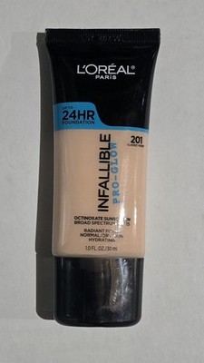 L'oreal Infallible Pro Glow 24 Hr Foundation Normal/Dry - 201 Classic Ivory