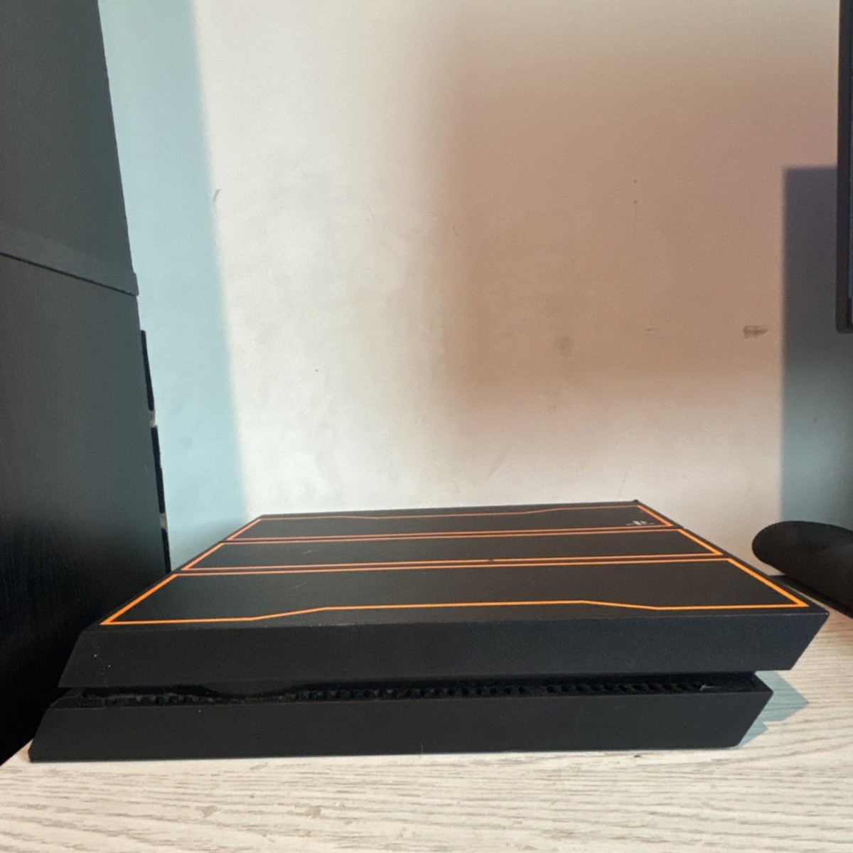 Sony PlayStation 4 Black Orange Home Console HDMI Ethernet USB