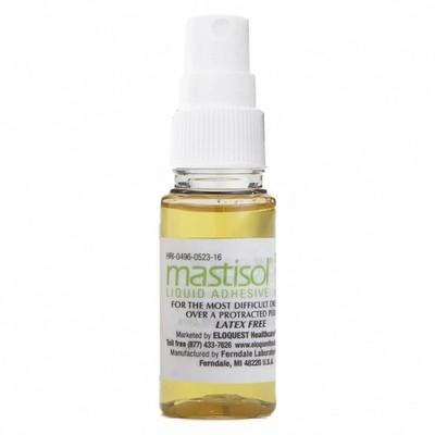 Mastisol Liquid Medical Adhesive - Long-Lasting Non-Water Soluble Skin Bond for