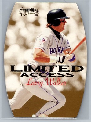 1998 Circa Thunder #15LA Larry Walker Limited Access