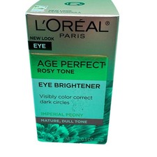 L’Oreal Paris Age Perfect Rosy Tone Eye Brightener Cream Imperial Peony 0.5 oz