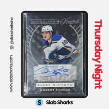 2021 UPPER DECK BLACK DIAMOND #SC-RT ROBERT THOMAS SPARKLING SCRIPTS AUTO