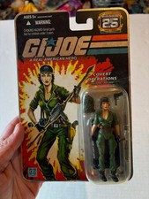 GI JOE 2008 Covert Operations LADY JAYE 25th Anniversary MOC NEW