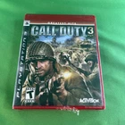 Call of Duty 3 (PlayStation 3 PS3, 2006) COD III