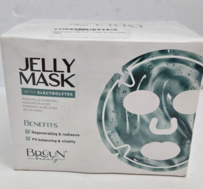 Bruun Beauty Peel-Off Jelly Mask 10 Treatment Starter Kit Exp 1/27 SEALED