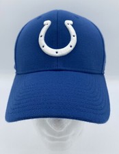 Indianapolis Colts Hat Cap Men  s Fitted Reebok Onfield NFL Blue EUC 