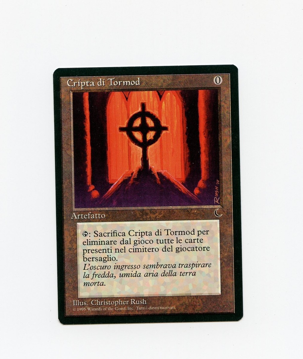 Tormod's Crypt Italian The Dark FBB NM MTG Magic the Gathering | eBay