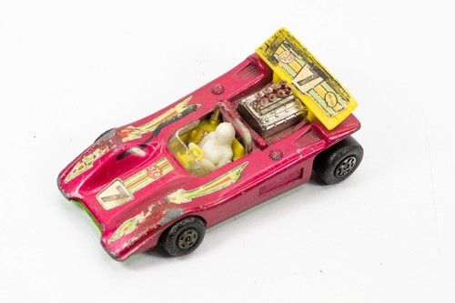 Matchbox Speed Kings K-45 Marauder Lesney Pink Vintage Diecast Race Car 1973 - Picture 5 of 6