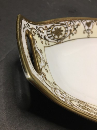 Vintage Nippon Christmas Ball Lg Relish Platter - Picture 6 of 6
