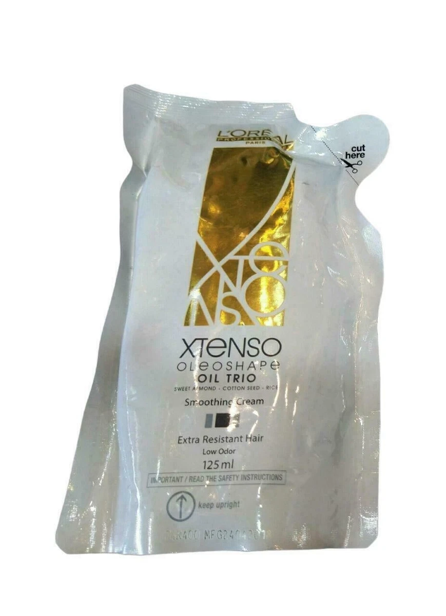 Straightening hair cheap cream loreal