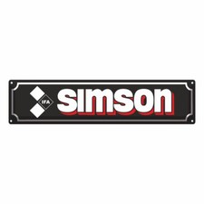 Strassenschild Blechschild IFA Simson Motive DDR motorrad sprüche enduro moped