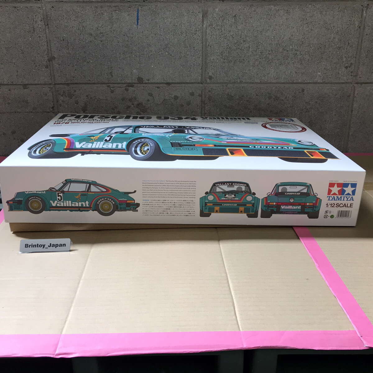 Tamiya 1/12 Big Scale Series No.56 Porsche 934 Vaillant