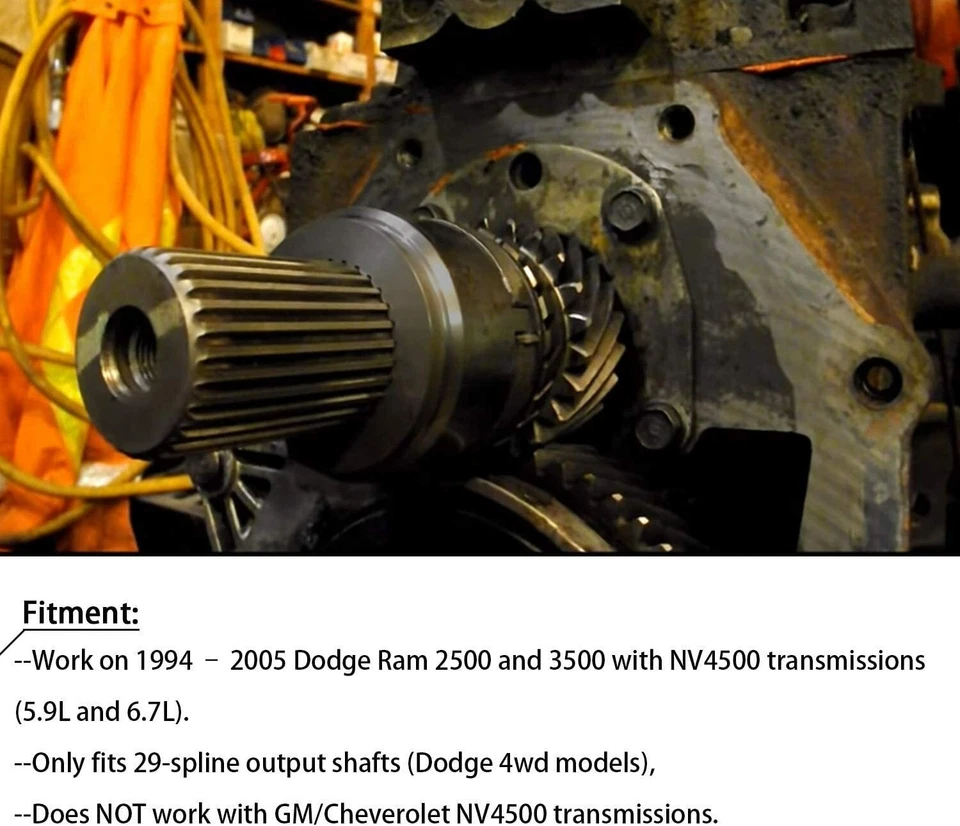 5th Gear Lock Nut Retainer Kit for 1994-2005 Dodge Ram NV4500 4x4 4WD 5.9L 6.7L - Image 3 of 4