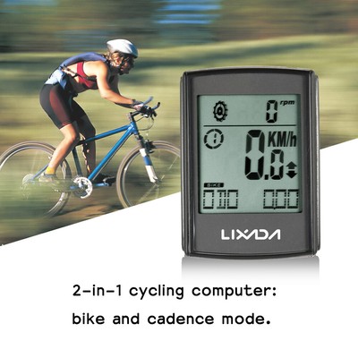 Multifunctional  Bike Cycling  2-in-1 LCD  Cadence New T5T4