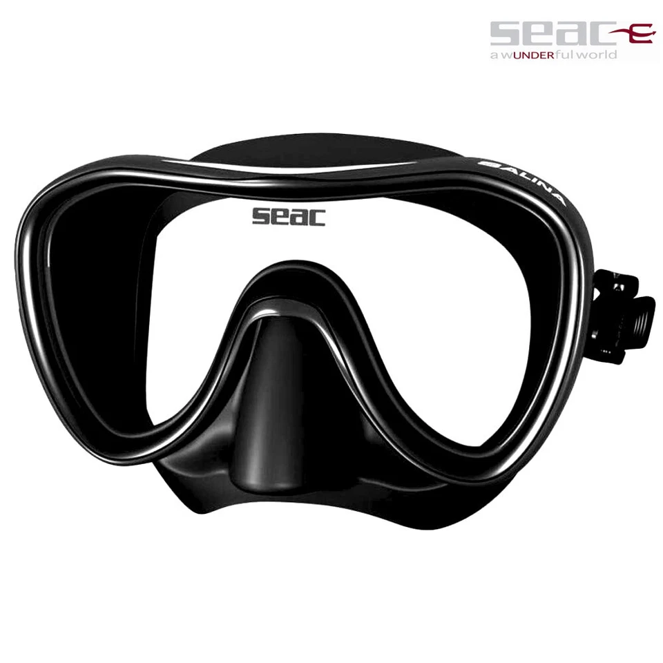 MARKENLOS Scuba Diving Schnorchelmaske Taucherbrille aus angenehm weichem Silikon NEU