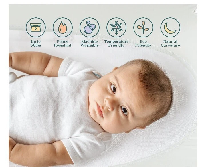 Crescent womb infant safety bed cheap