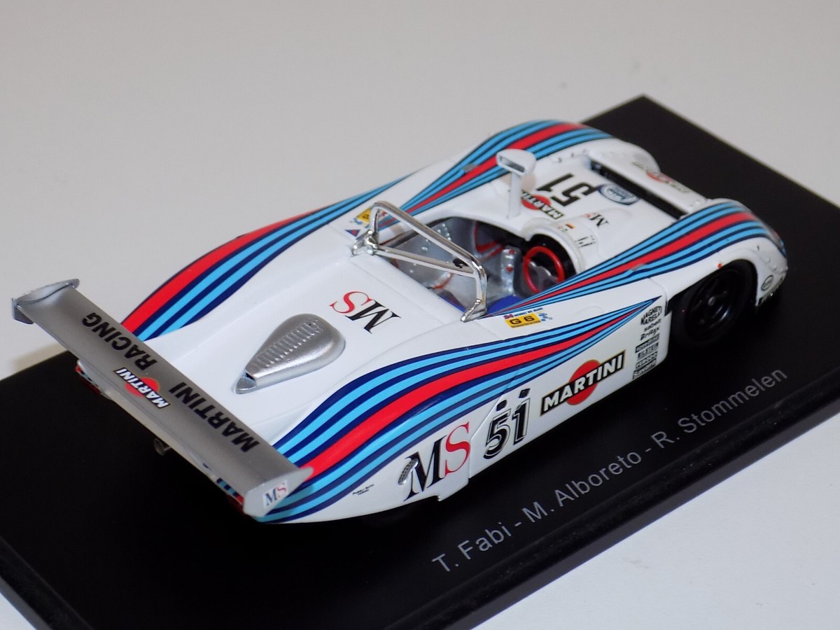 1/43 Spark Lancia Martini GR6 car #51 24 Hours of LeMans 1982