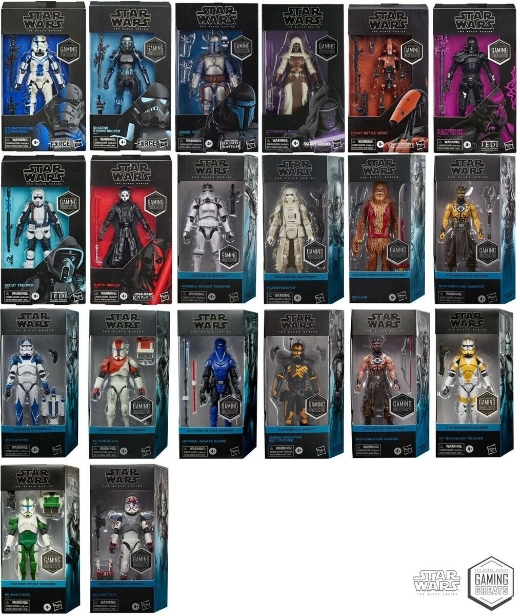 Star Wars Gaming Greats Black Series Exclusive Jango Fett Star Wars Gaming Greats Black Series Exclusive Jango Fett