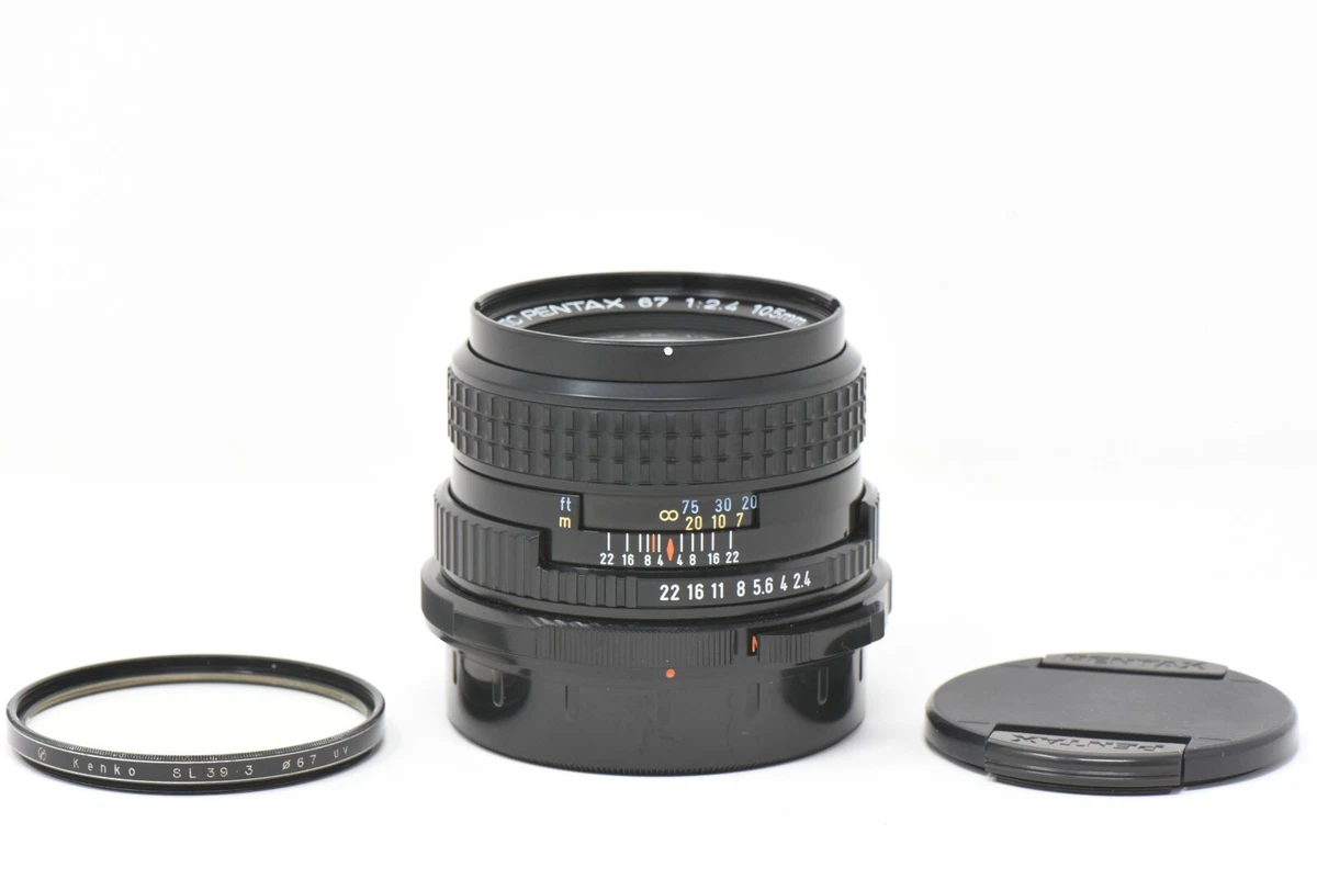 【 Mint 】 Late Model / SMC PENTAX 67 105mm f/2.4 Standard Lens from JAPAN #2721