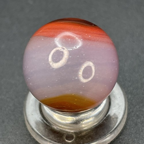 Akro Corkscrew/Patch Marble Rare Mossy Glass Marble Vintage Marbles 0.629” - Picture 8 of 12
