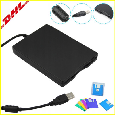 CSL FDD USB Diskettenlaufwerk 1.44MB extern schwarz 3,5 Zoll Floppy Disk Drive!