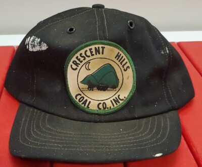 RARE VTG Crescent Hills Coal Company Mine Hat Snapback Washington Pennsylvania