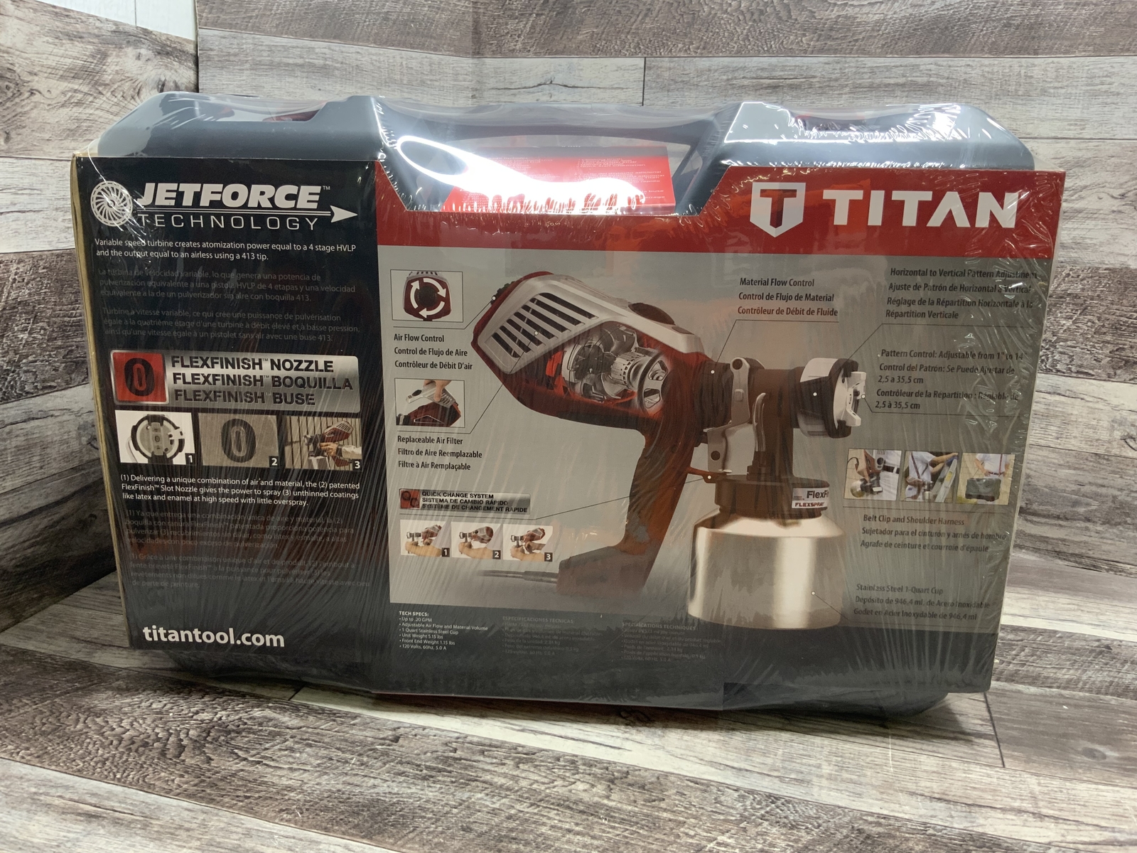 Titan Tool 0524093 FlexSpray Paint Sprayer 24964224265 eBay