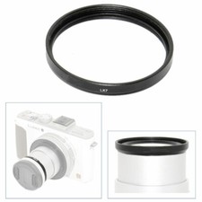 METAL LENS Filter Adapter tube Ring For DMC-LX7 37mm AS DMW-FA1