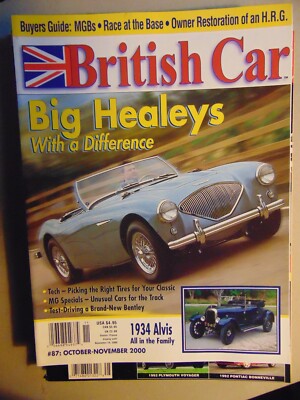 BRITISH CAR November 2000 Test New Bentley