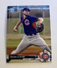 Trevor Clifton 2017 Bowman Chrome Prospects 1st Bowman #BCP162 Chicago Cubs