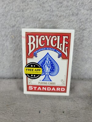 Bicycle Standard Playing Cards Red Deck Sealed USPCC Air Cushion Finish USA