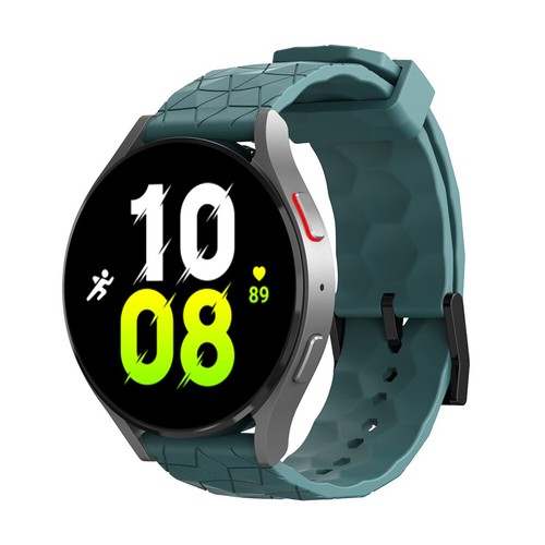 Cintura in silicone per smartwatch con motivo calcio per orologio GT3 42 mm (ver - Zdjęcie 4 z 8
