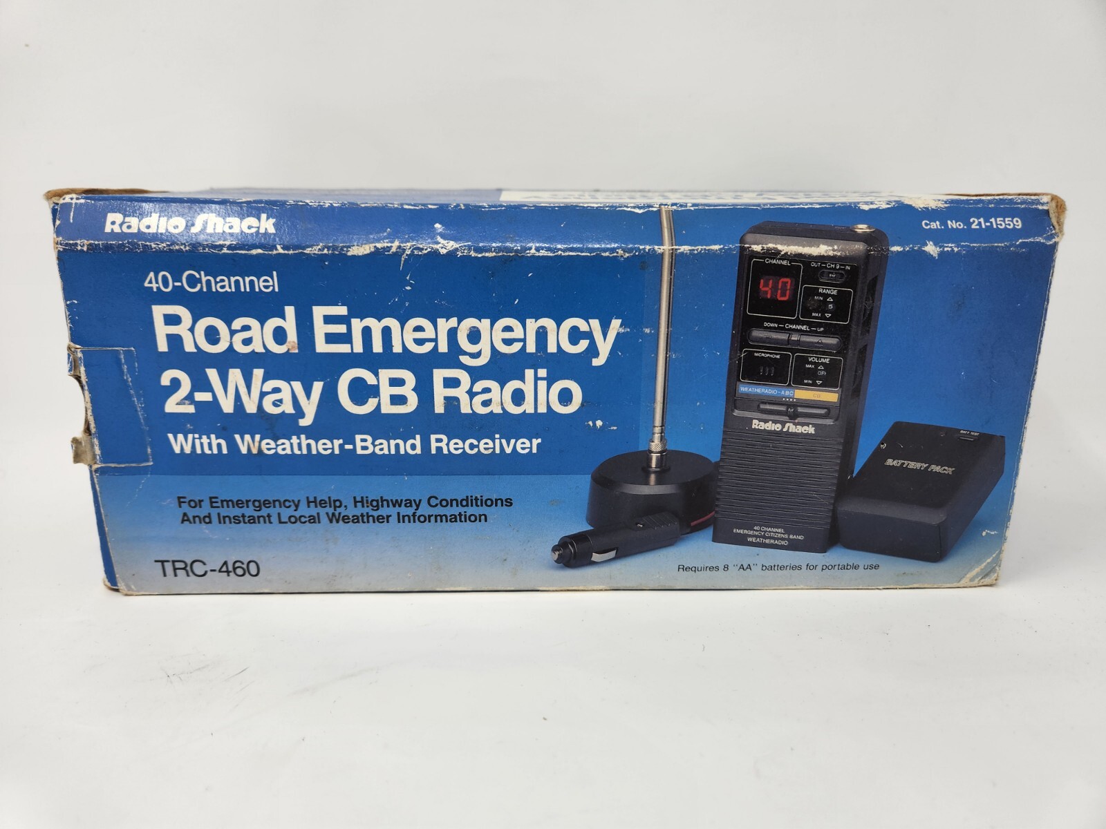 Radio Shack Portable Handheld 40 Channel 2 Way CB Radio TRC460 NEW IN