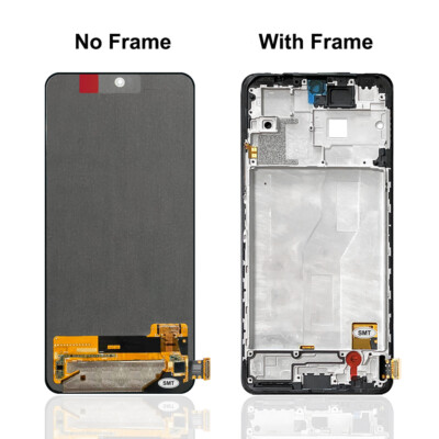 Für Xiaomi Redmi Note 10 Pro 4G OLED Touchscreen mit Rahmen Ersatz Reparatur